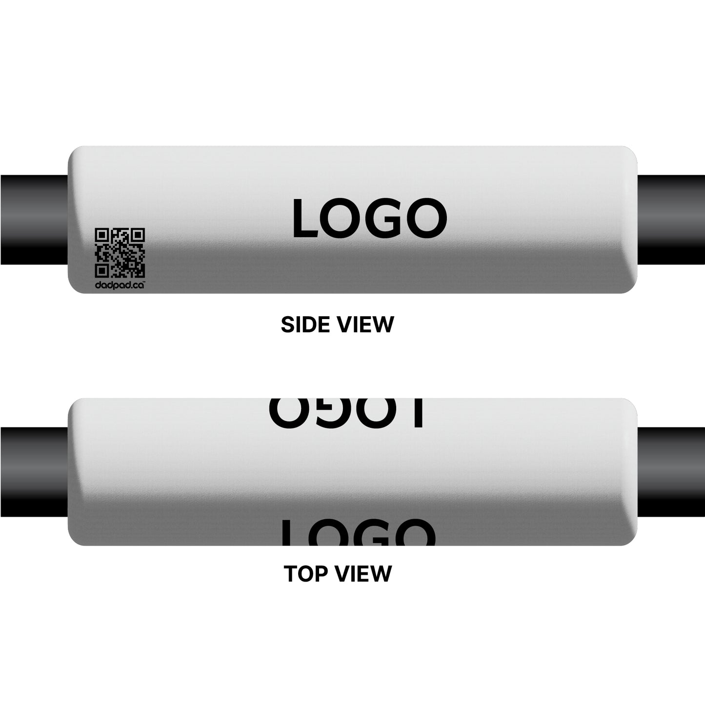 Logo Side Placement | Custom dadpad™