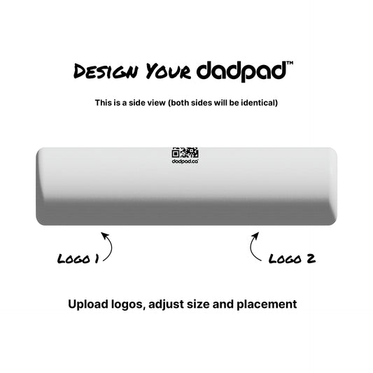 Logos x2 Side Placement | Custom dadpad™