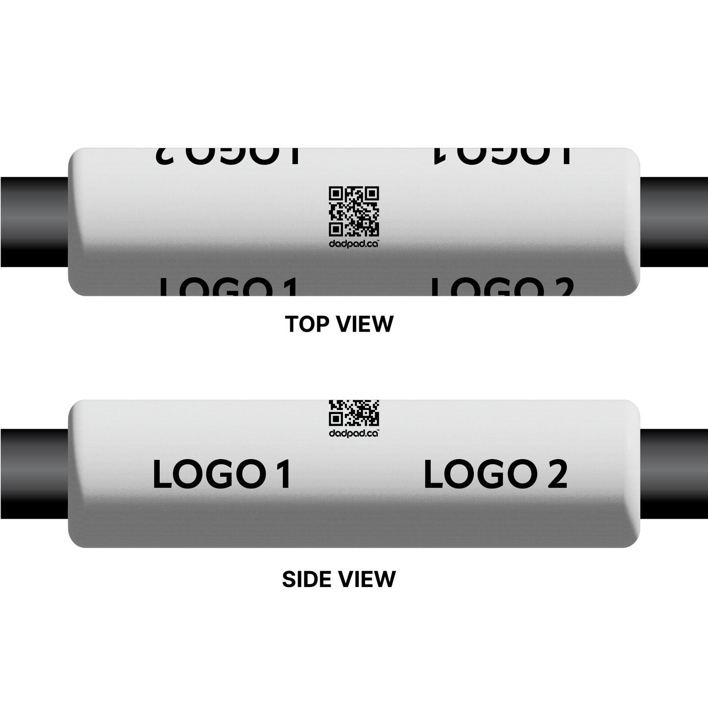 Logos x2 Side Placement | Custom dadpad™