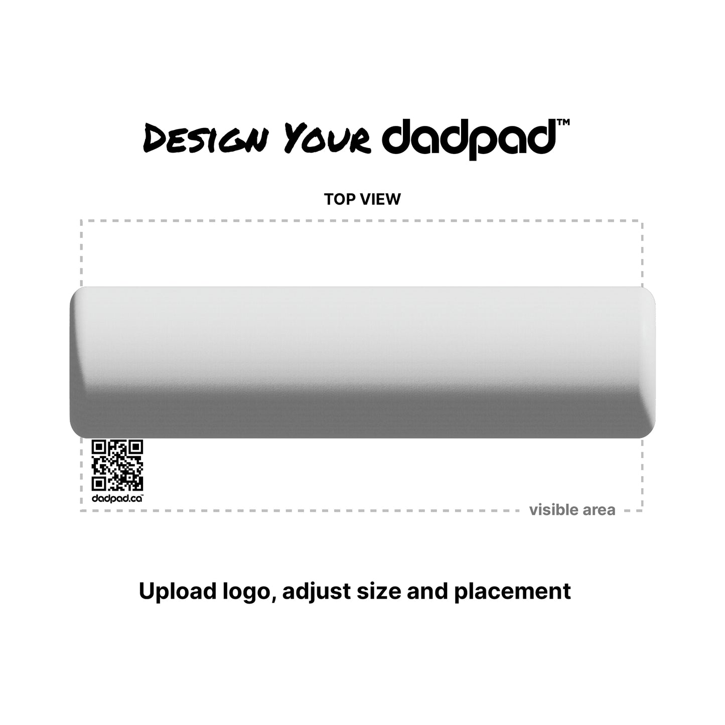 Logo Top Placement | Custom dadpad™